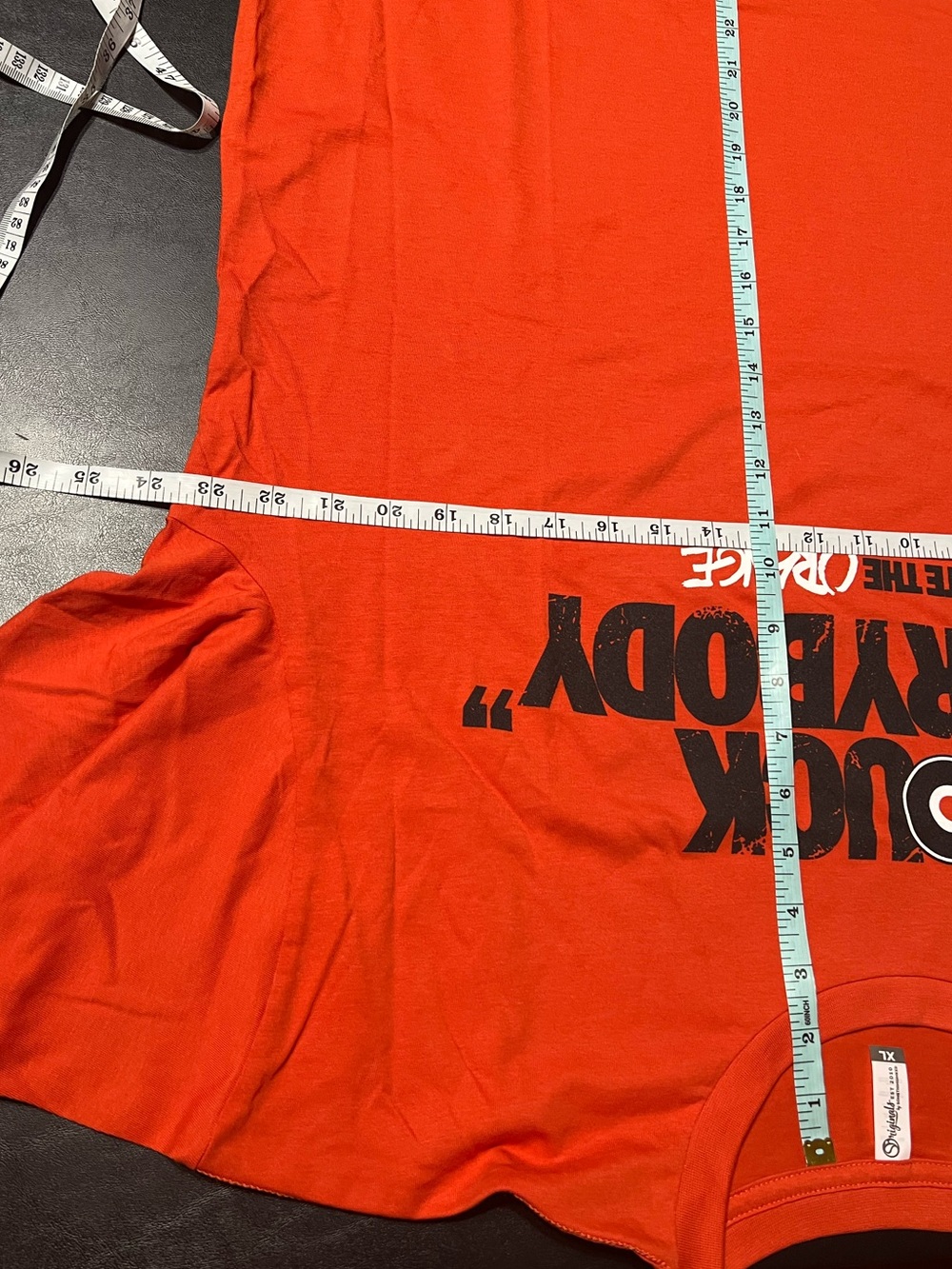 Philadelphia Flyers Hockey “Puck Everybody” Orange Tee - 'Ignite the Orange' - Picture 7 of 7